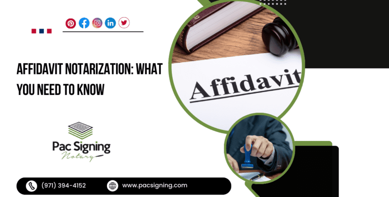 Affidavit Notarization What You Need to Know in oregon state